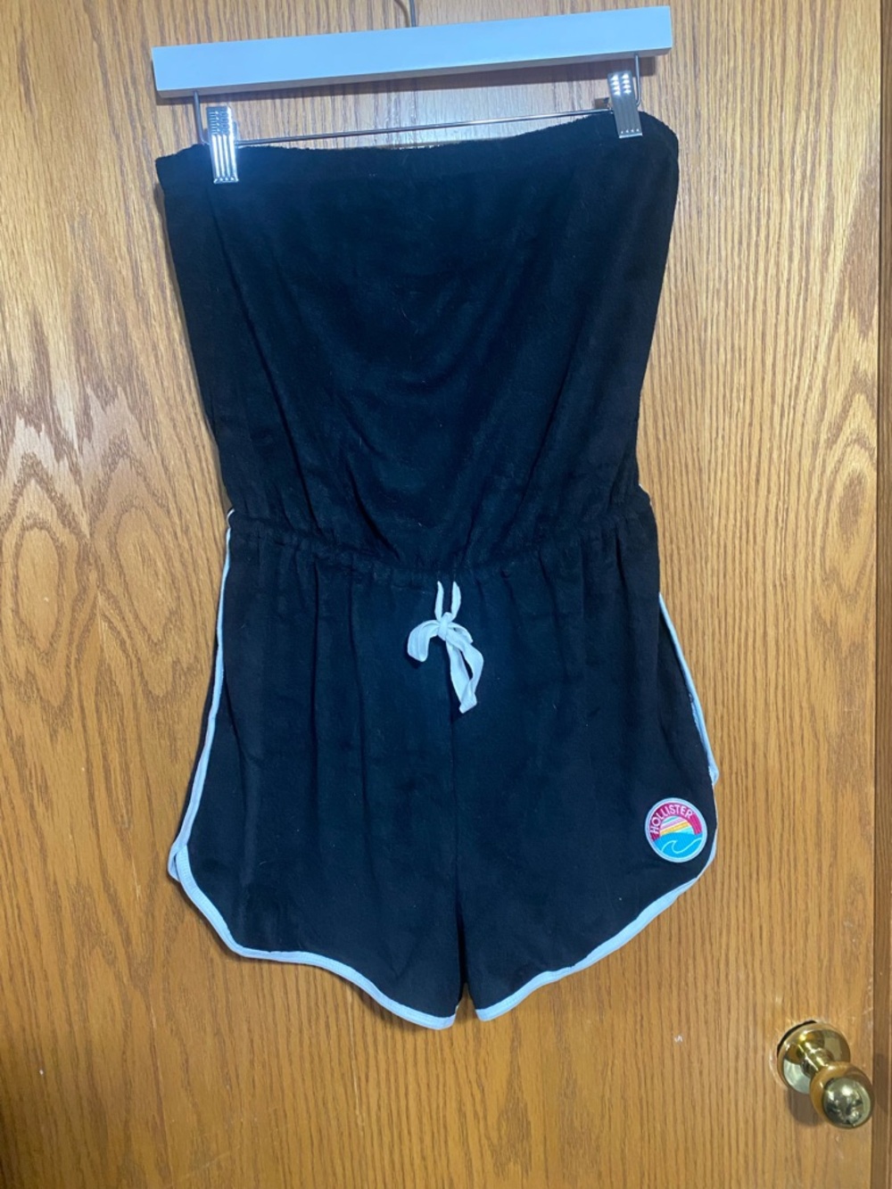 Strapless Terry Romper